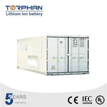 Sistema di accumulo di energia per container LiFePO4
