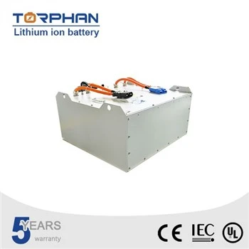Batteria agli ioni di litio per carrello elevatore a quattro ruote